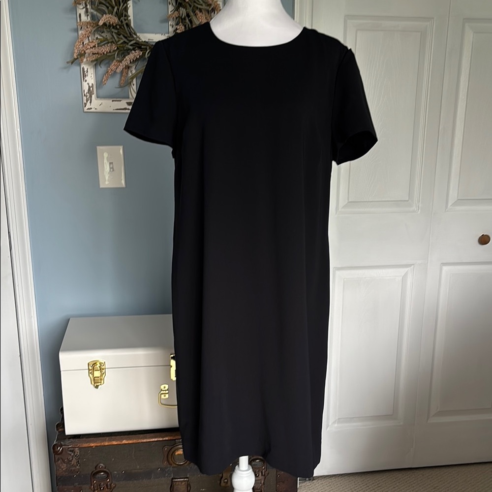 JCrew -Classic Black Short Sleeve Dress